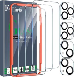 Ferilinso® iPhone 14 Plus & Pro Max Screen Protector 3 Pack